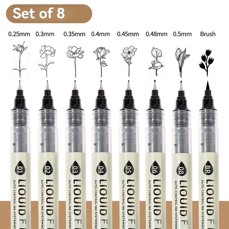 Correction Pen Fine - 12 Pulpen Hitam Tibs Fine Line