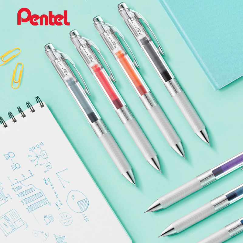 Pentel Pen Energel - Pentel EnerGel Pena Gel Tanpa Tinta,