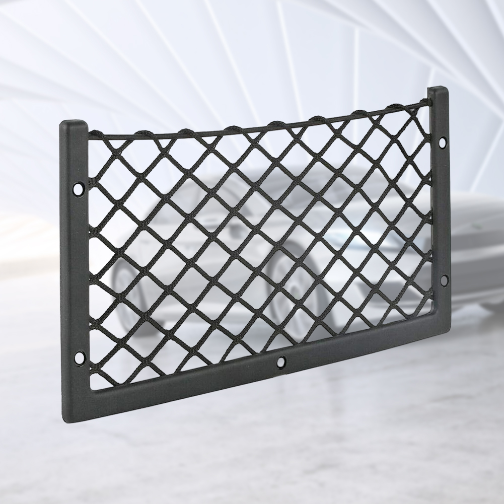 Magazine Holder Rack - Jaring Penyimpanan Belakang Kursi Mobil, Rak