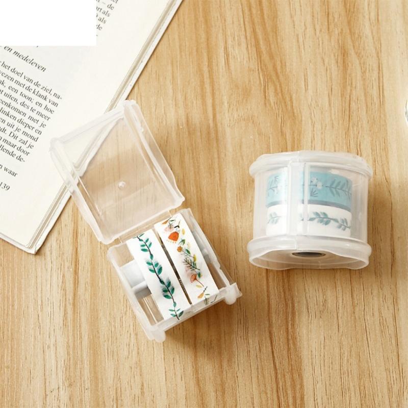 4 Buah Wadah Penyimpanan Pita  - Tape Dispenser Weighted ulasan dan harga