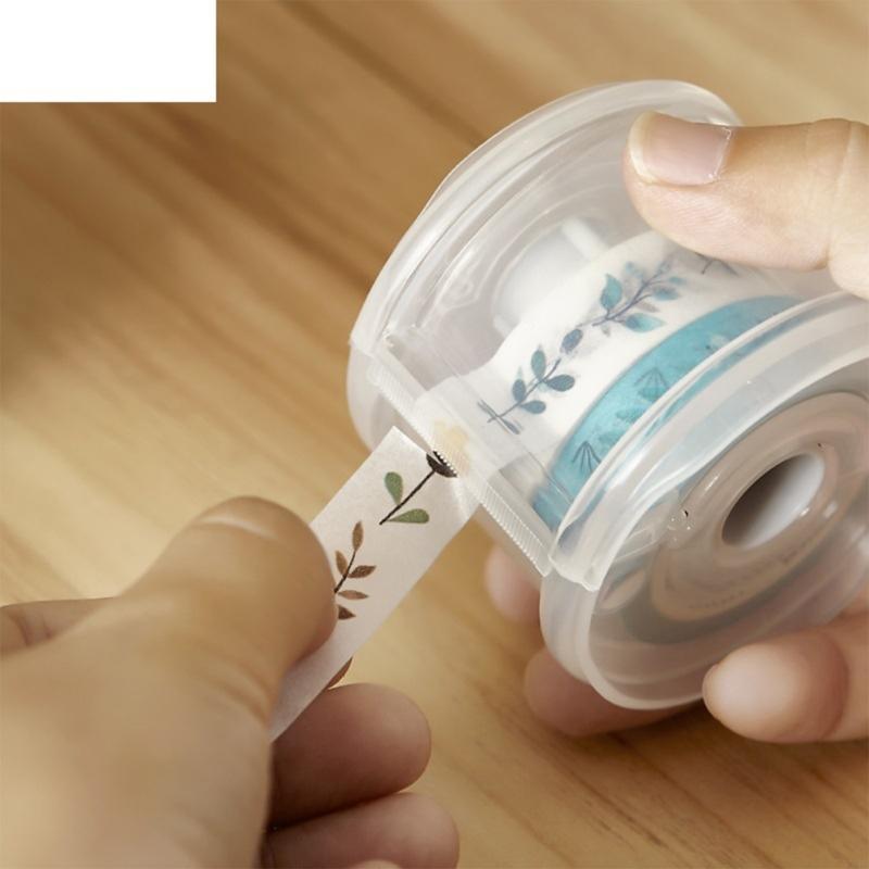 4 Buah Wadah Penyimpanan Pita  - Tape Dispenser Weighted ulasan dan harga