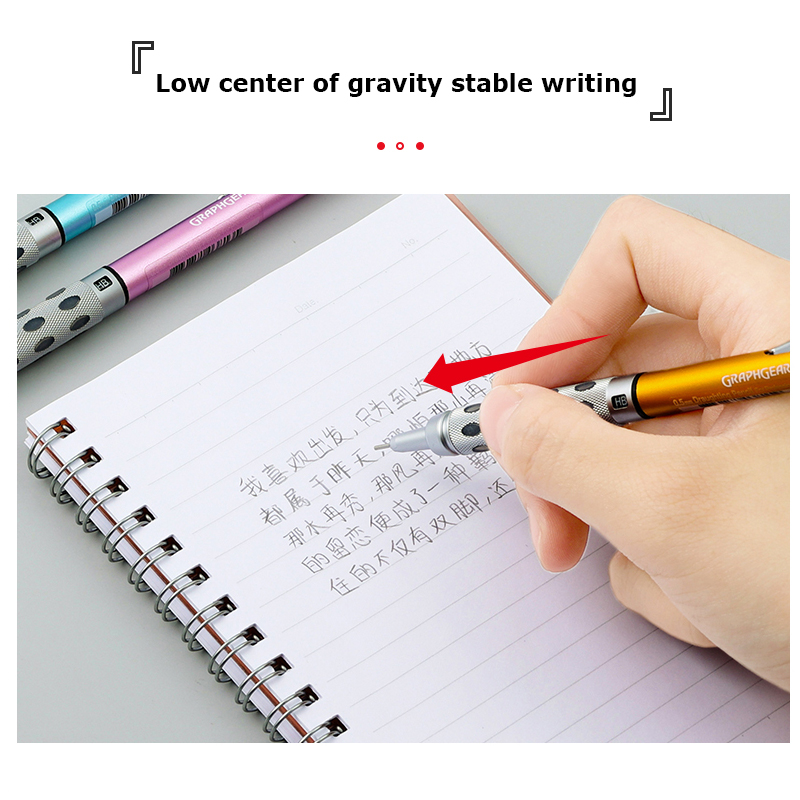Pentel GRAPHGEAR 1000 Pensil M - Pentel Pen Graphgear ulasan dan harga