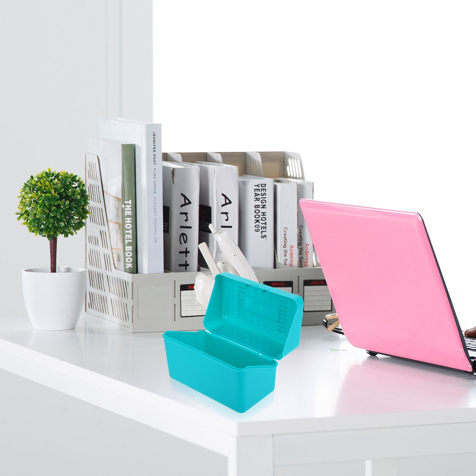 4 Buah Kotak Penyimpanan Kartu - Index Card Holder ulasan dan harga