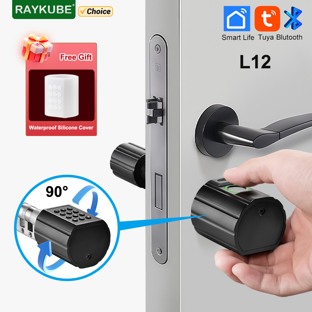 RAYKUBE L12 Tuya BLE Kunci Pin - Letter Opener Brass ulasan dan harga