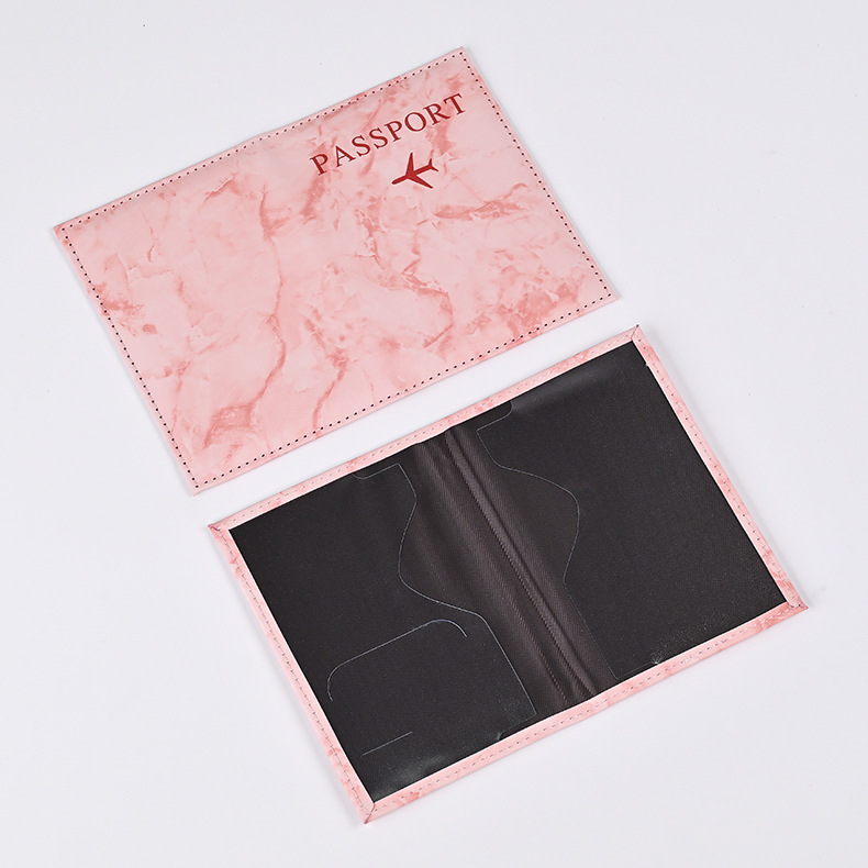 Sarung paspor pola marmer warn - Index Card Holder ulasan dan harga