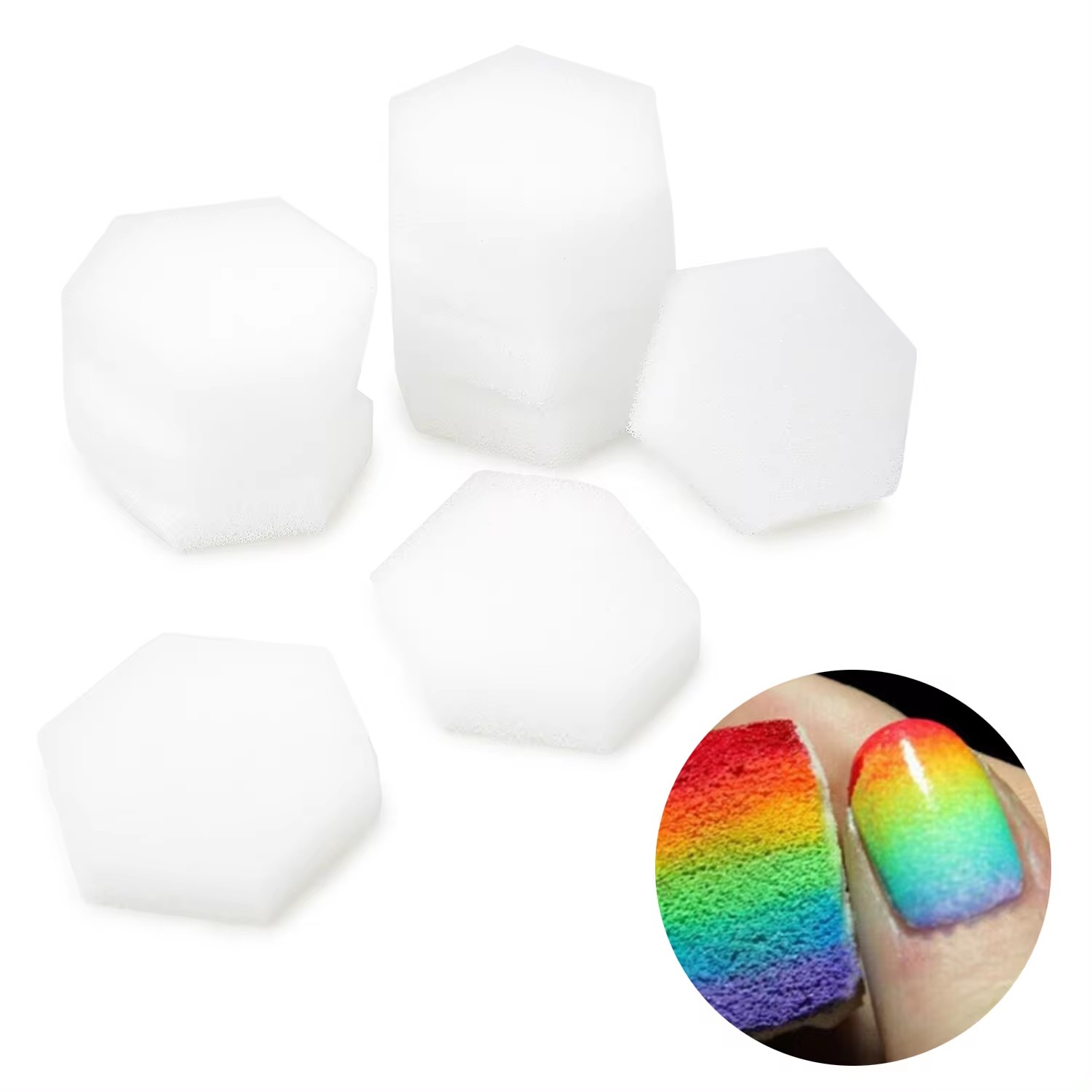 Spons lembut segi enam 80 buah - Gel Refill Pack ulasan dan harga