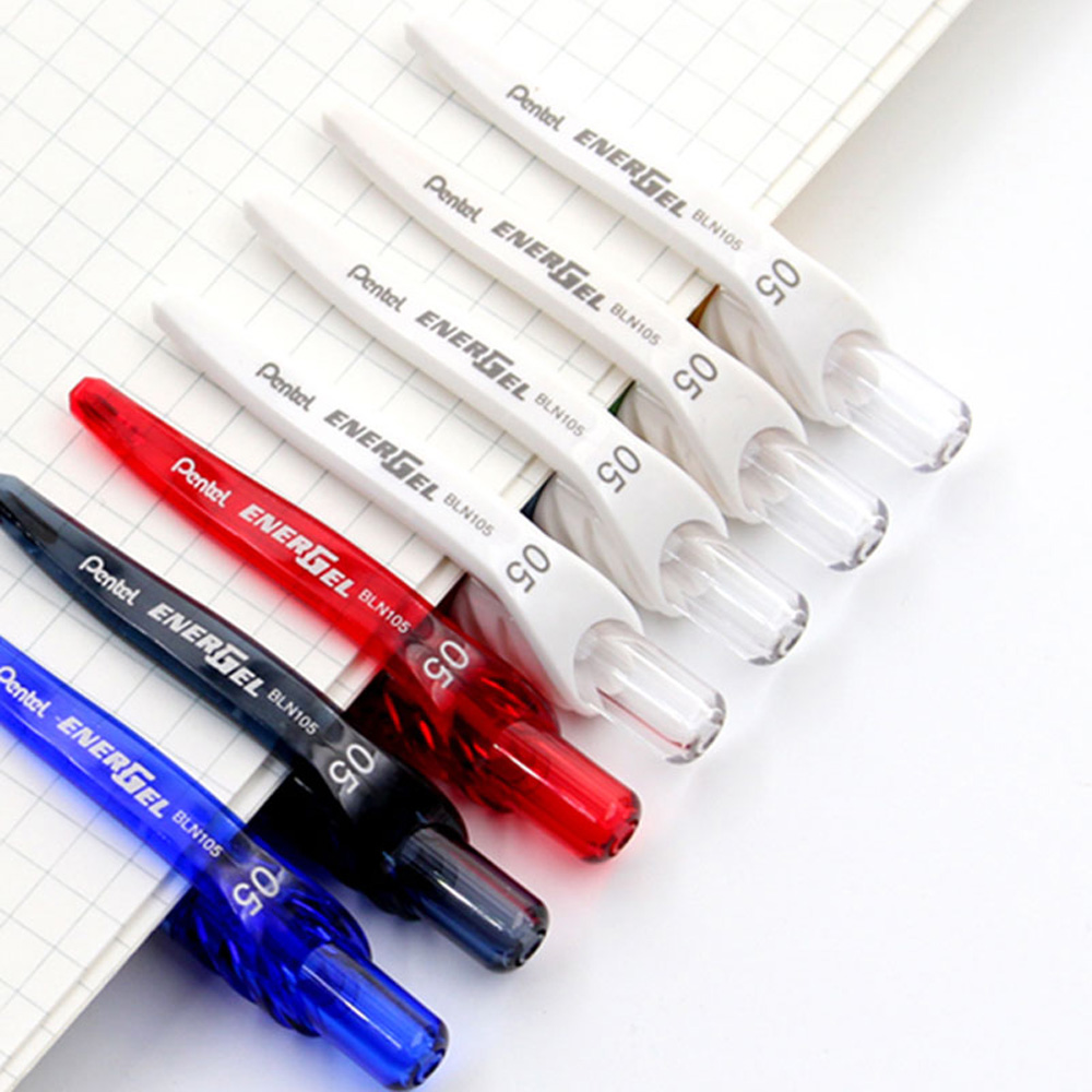 1 buah Pentel pena Gel BLN105  - Pentel Pen Energel ulasan dan harga