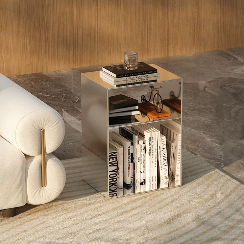 Meja Kopi Stainless Steel Berg - Magazine Holder Rack ulasan dan harga