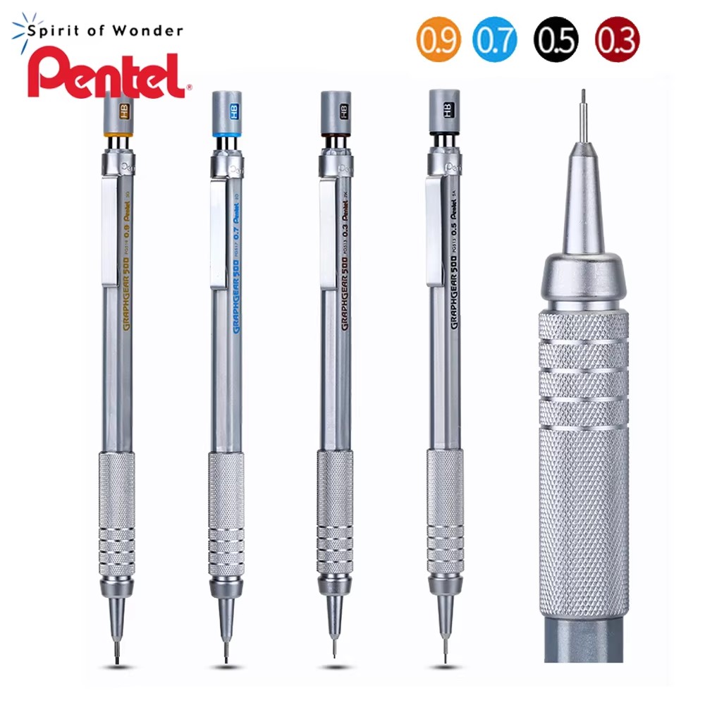 1 buah Pensil Mekanis Pentel G - Pentel Pen Graphgear ulasan dan harga